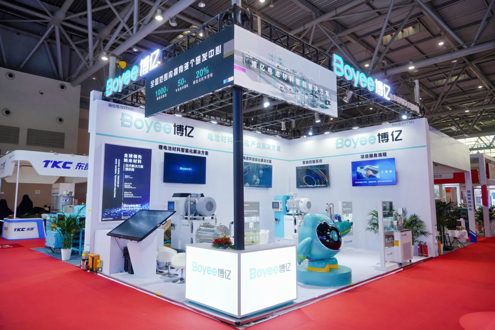 Boyee brought its cutting-edge technologies to Chongqing CIBF, our intelligent production line of lithium battery materials became the focus. Boyee brought its cutting-edge technologies to Chongqing CIBF, our intelligent production line of lithium battery materials became the focus.