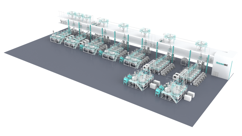 Conductive Paste  Intelligent Production  Line Solution